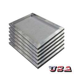 6-Pack 7.5″x10″ Screen Printing Aluminum Frame Mesh Screen Stretched Mesh Frame