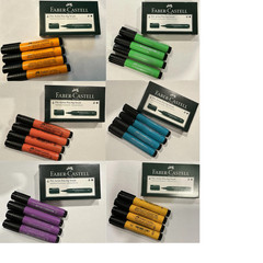10 Faber-Castell Pitt Big Brush Artist Pens 4-Pack Lot Multiple Colors New