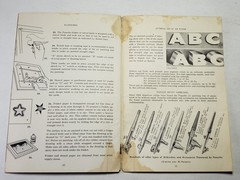 Paasche 21 Airbrush lessons for beginners 1959 12 Pages Drawing Art Instructions