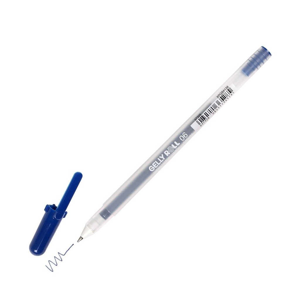 37328 Sakura Gelly Roll Classic 06 Gel Pen, Fine Point, Royal Blue, Pack of 1
