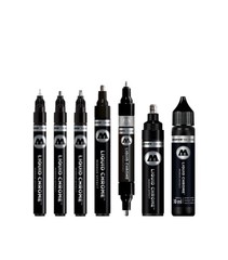 Molotow Liquid Chrome Alcohol Paint Pump Marker, 1mm, 1 Each