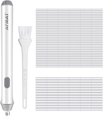 AFMAT Electric Eraser for Drawing, Battery Operated Eraser with 140 Refills, Ele