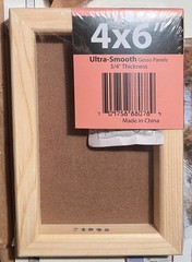 New Box Of 12 Da Vinci Pro Panels 4x6x3/4″ Ultra Smooth Gesso Cradled Boards