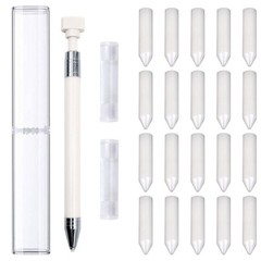 ZYNERY 21 Pcs Diamond Painting Pens Kit, 1 small, white (20 wax)