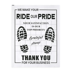 Pcs Paper Floor Mats for Cars, Disposable Automotive Floor Mats, Waterproof 100