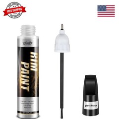 Matte Black Rim Touch Up Paint, Efficient Wheel Paint Pen for Metal, Also Mat…