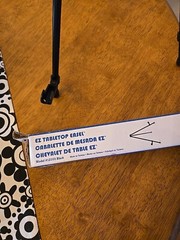 Studio Designs EZ Foldaway Black Tabletop Easel new 13 3/4 In.