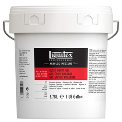 Liquitex Professional Gloss Heavy Gel Medium, 3.78L (128-oz)