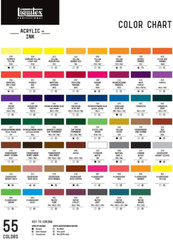 Professional Acrylic Ink, 1-oz (30ml) Jar, Titanium White