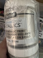 3x DecoArt Americana Decor Metallics 8oz-Pearl