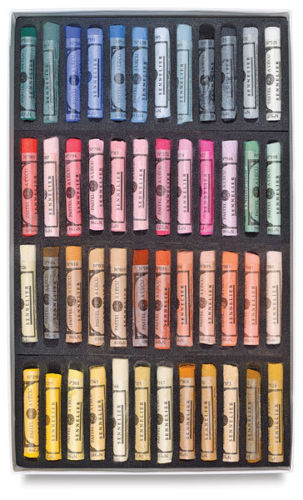 Sennelier Soft Pastel Set – 48 Portrait Colours