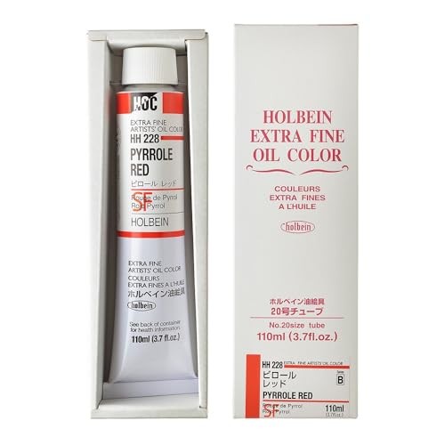 Holbein Oil Paint HH228 Pyrrole Red 110ml 10228