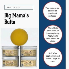 Flannel | Big Momma’s Butta | Wood Conditioner | Dixie Belle Paint