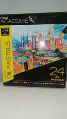 Mead Academie 24 Soft Oil Pastels Box Set
