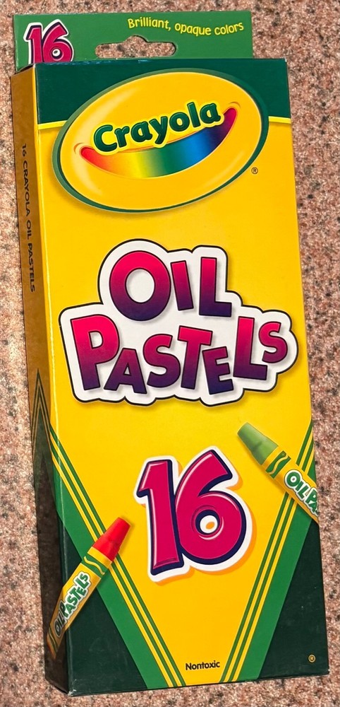 Crayola Oil Pastels Assorted Colors 16 Piece Set NEW