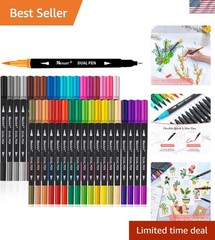 Dual Markers Brush Pens Stocking Stuffers, 36 Art Markers Christmas Gifts for…