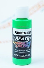 Createx Airbrush Colors 5404 Fluorescent Green 4oz. water-based paint