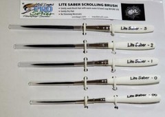 PREMIUM Pro Series Scrolling & Pinstriping 5 BRUSH SET ~ *Professionals Choice*