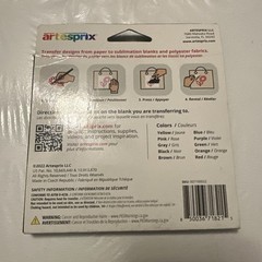 Artesprix Sublimation Markers Fine Tip NEW IN BOX