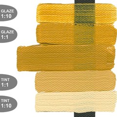 Heavy Body Acrylics Yellow Oxide 5 fl. oz. Tube Professional Acrylic Paint