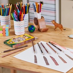 Crayola Colors of the World Colored Pencil Set (24ct), Skin Tone Colored Pencils