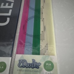 3doodler create Pla Strands Refil Clear Bundle Yellow Pink Stormy And A Mix
