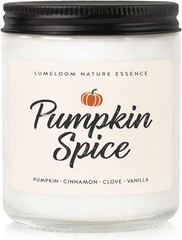 Pumpkin Candle, Hello Fall Gifts- 9oz Aromatherapy Cinnamon As the Picture