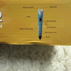 3D Printing Pen Set – Creative Drawing & Model Making – NEW – Blue
