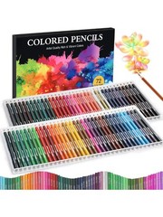 Coloring Pencils Soft Oil Based Cores Artists Set for Sketching 120 Pcs