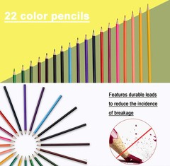 132-Piece Art Set Deluxe Professional Color Set Art Set Crafts Drawing Painting