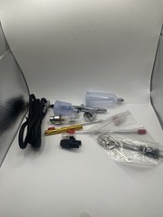 Gocheer Airbrush Kit with Air Compressor, 48 PSI Open Box