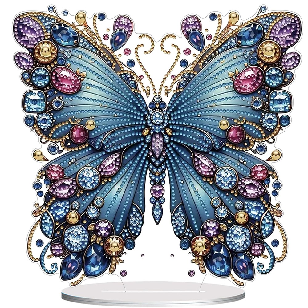 Retro Butterfly Diamond Painting Kit 5D DIY Art Craft for Beginners