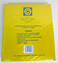 General Pencil Drawing & Sketching Pencil Kit No. 20 ~ 21 items Incl. New Sealed