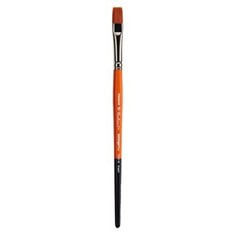 Premium Radiant 6300-Flat Shader Series Artist Brush, Synthetic Taklon 10