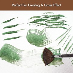 Sable Watercolor Brushes 7Pcs Kolinsky Sable Brush Set Variety Shapes