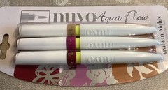 Tonic Studios – Nuvo Aqua Flow Pens – Arabian Nights – 3 Watercolour Brush Pens