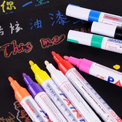 Paint Marker Pen Waterproof Oil Based Permanent Tyre Metal Wood Glass UK Stock