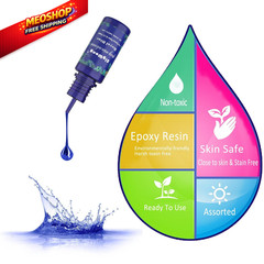 Epoxy Resin Pigment – 16 Colors Translucent Colorant, 1, Multicolor