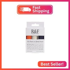 Handmade Paints – Professional Oil Pigment Stick, Trial Set of 3 19ml