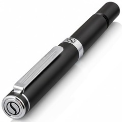 Black Rollerball EDC 1 Count (Pack of 1), 11. with Chrome