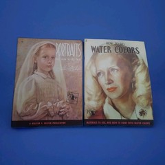 Walter Foster Portraits & How To Do Them Stella Mackie & How To Do Water Colors