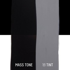 Acrylic Fluid Paint 250ml (8.5oz) – Ivory Black, High-Quality Art Supplies, Craf