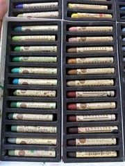Pre Owned- Set of 72 Sennelier Oil Pastels In Original Box
