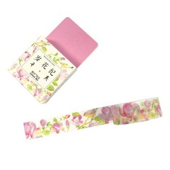 Washi Masking Tape 15mm x 7m Birds & Pink Floral Wrapables A71322c Flowers