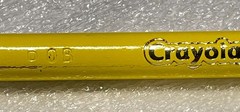 Crayola Colored Pencils Vintage Used (Choose Option) Metallic Embossed Lettering