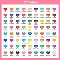 72-Color Colored Pencils for Adult Coloring Books, Soft Core, Back to School …