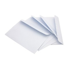 50 Pieces Confidential Envelopes Durability Double Layered Glued Paper Friendly