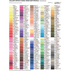 MUNGYO Gallery Artists’ Handmade Soft Pastel Wood Box of 100 Colors [EXPRESS]