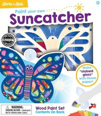 Paint Your Own: Suncatcher Wood Kit w/Paint & Brush