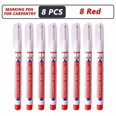 Marker Deep Hole 1-40PCS 20mm Long Nib Waterproof Metal Perforating Pen